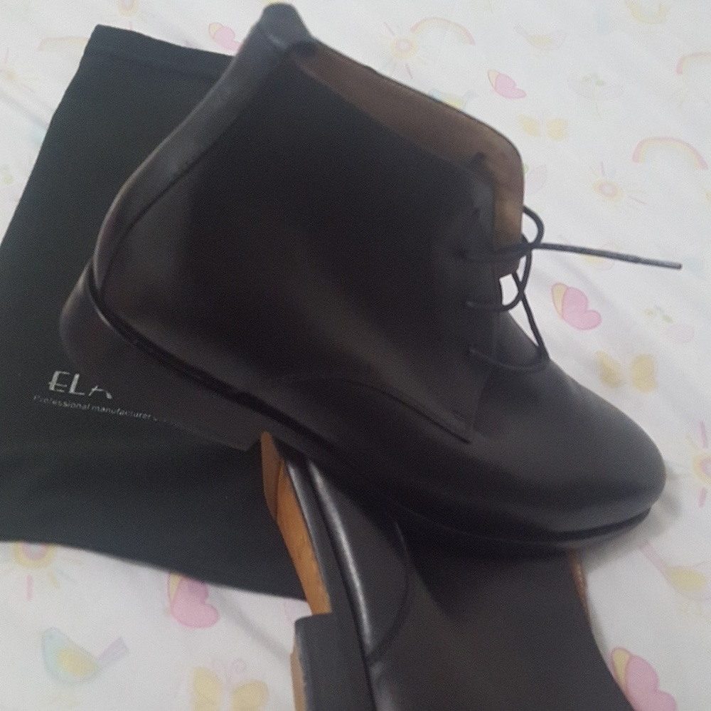 Elanroman men's boots size 42 or 9 . Handmade shoe - Picture 4 of 7
